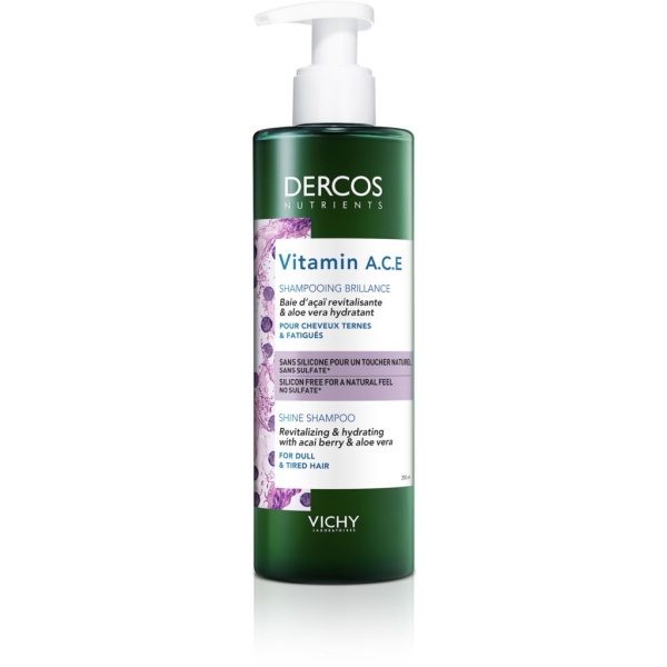 Vichy Dercos Nutrients Vitamin Shampoo 250 ml
