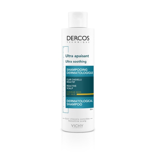 Vichy Dercos Ultra Soothing Schampoo 200 ml