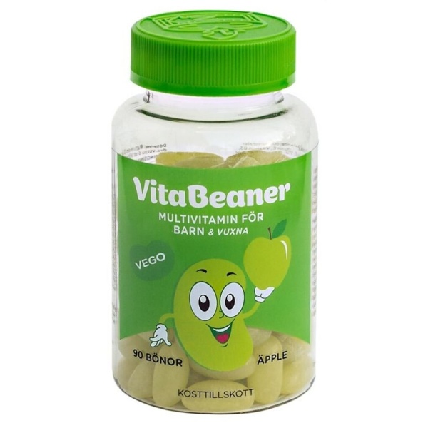 VitaBeaner Multivitamin Äpple 90 st