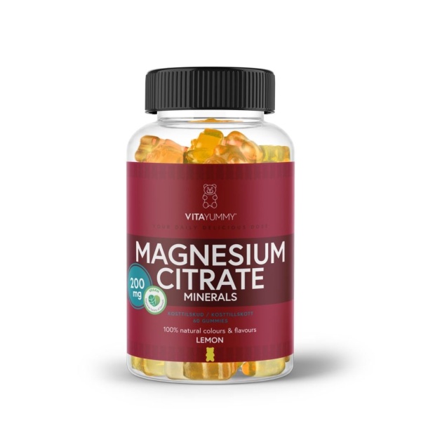 VitaYummy Magnesium Citrate Lemon 60 tuggtabletter