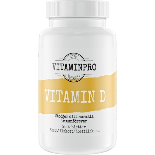 Vitaminpro D-vitamin 90 tabletter
