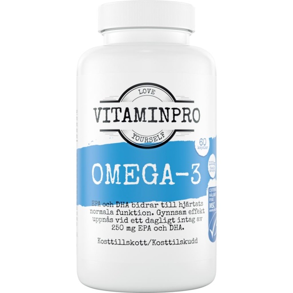 Vitaminpro Omega-3 60 kapslar