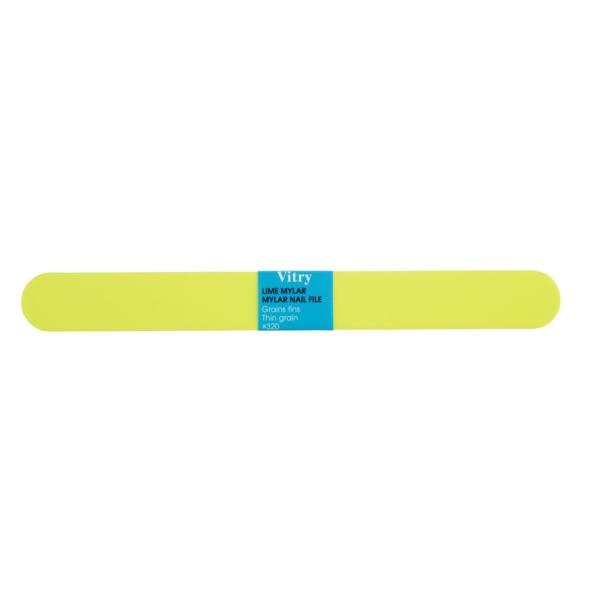 Vitry Mylar Nail File Thin 320 Yello 1 st