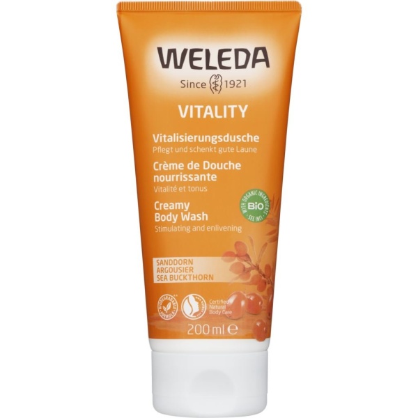 Weleda Sea Buckthorn Vitality Creamy Body Wash 200 ml
