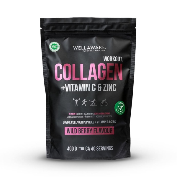 WellAware Collagen + Vitamin C & Zink Wild Berries 400 g