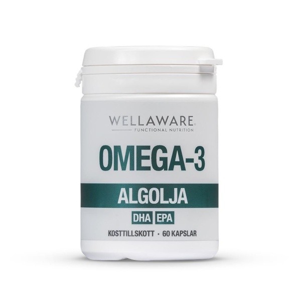 WellAware Vegansk Omega 3 60 Kapslar