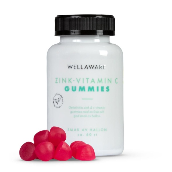 WellAware Zink·Vitamin C Gummies 60 tuggtabletter