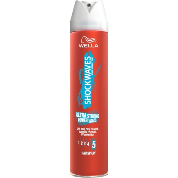 Wella Shockwaves Ultra Strong Power Hold Hairspray 250 ml