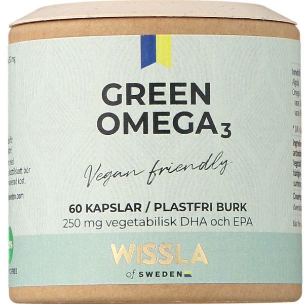 Wissla of Sweden Green Omega3 60 kapslar