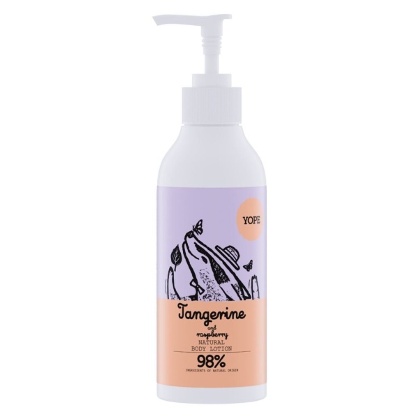 YOPE Body Lotion Tangerine & Raspberry 300 ml