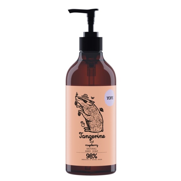 YOPE Hand Soap Tangerine & Raspberry 500 ml