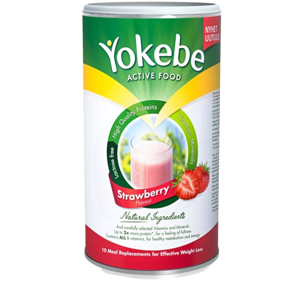 Yokebe Strawberry Måltidsersättning 400 g