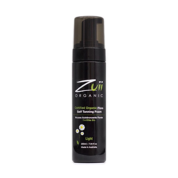 Zuii Organic Flora Self Tanning Foam Light 200 ml