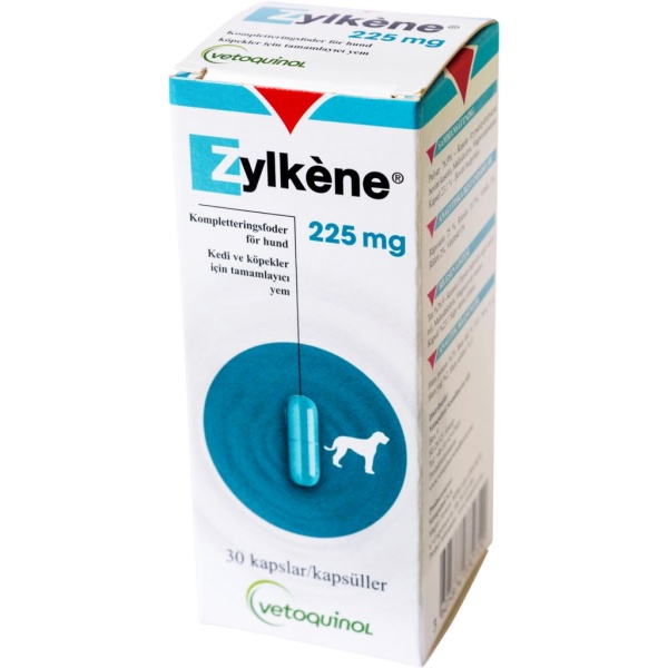 Zylkène Kompletteringsfoder 225 mg 30 kapslar