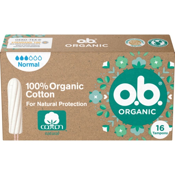 o.b Organic Normal Tamponger 16 st