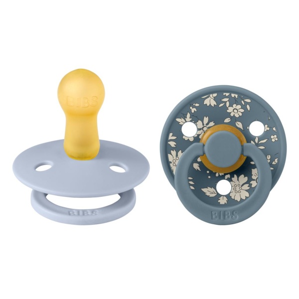 BIBS x Liberty Colour Capel Latex Size 2 Dusty Blue Mix 2st