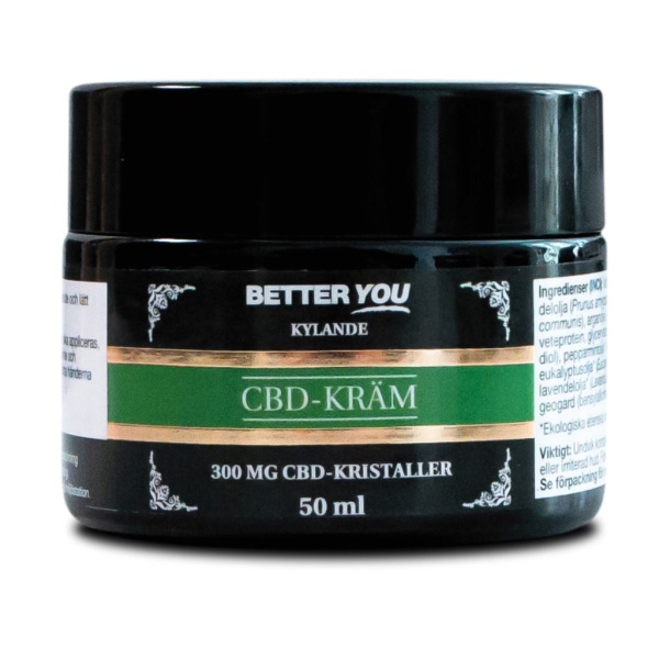 Better You CBD Kräm 300mg 50 ml