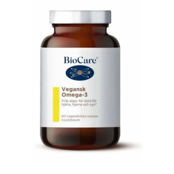 BioCare Vegansk Omega-3 60 kapslar