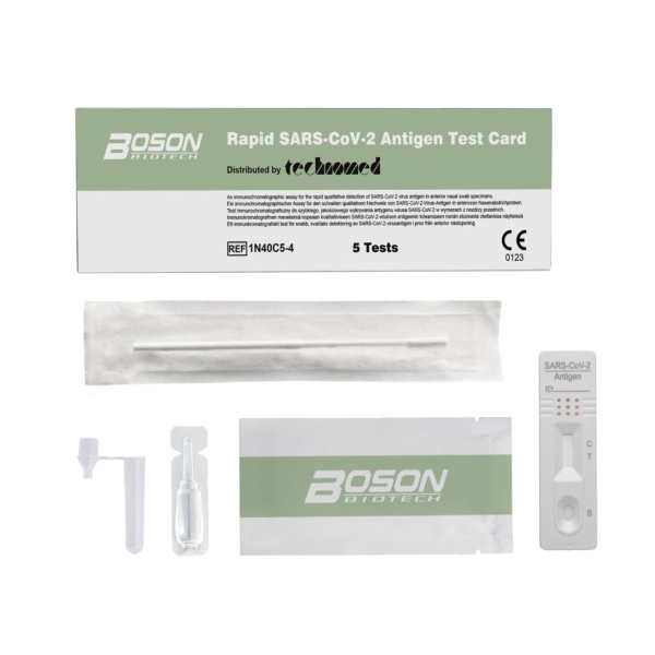 Boson Biotech Rapid SARS-CoV-2 Antigen Covid-19 Självtest 5 st