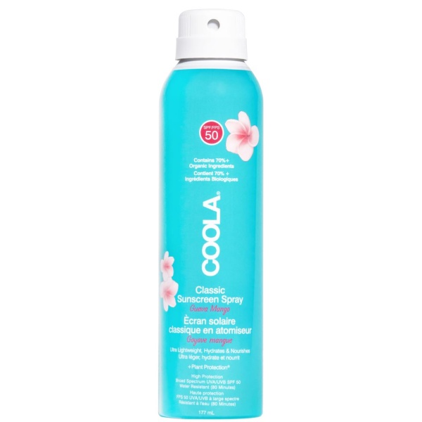 COOLA Classic Body Spray SPF 50 Guava Mango 117ml