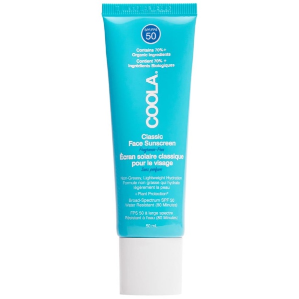 COOLA Classic Face Lotion SPF 50 Fragrance-Free 50ml