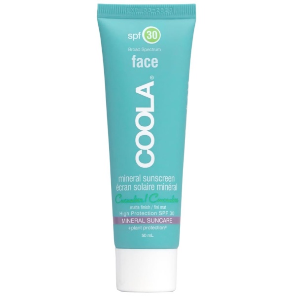 COOLA Mineral Face Matte SPF 30 Cucumber 50ml