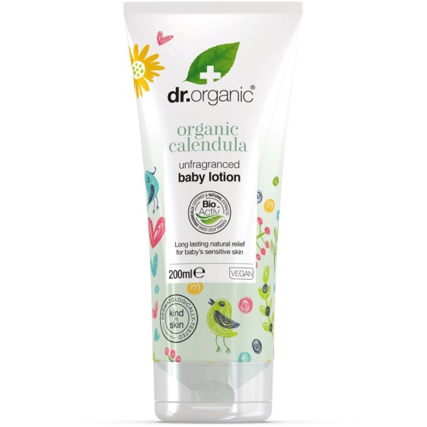 Dr Organic Calendula Baby Lotion 200 ml