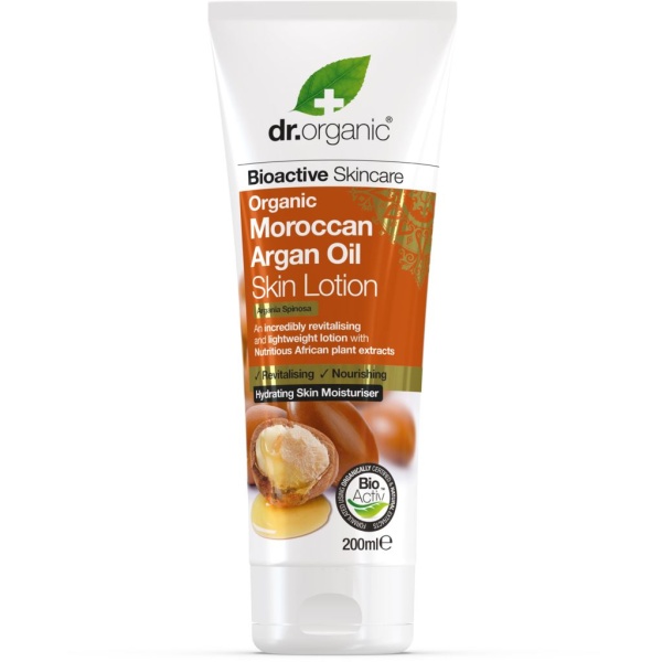 Dr Organic Moroccan Argan Oil Skin Lotion 200 ml