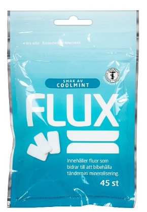 Flux Tuggummi Coolmint 45 st