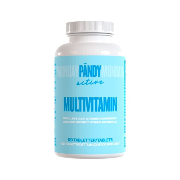 Pändy Active Multivitamin 120 tabletter