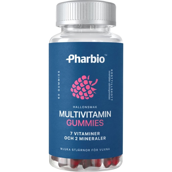 Pharbio Multivitamin Gummies 60 tuggtabletter