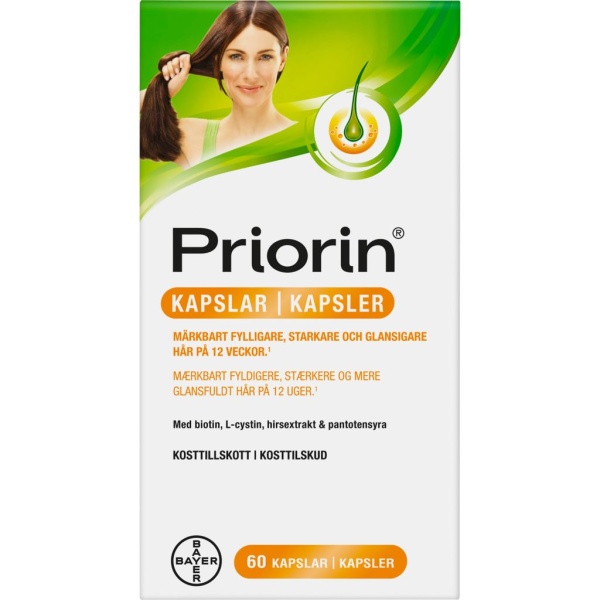 Priorin 60 kapslar