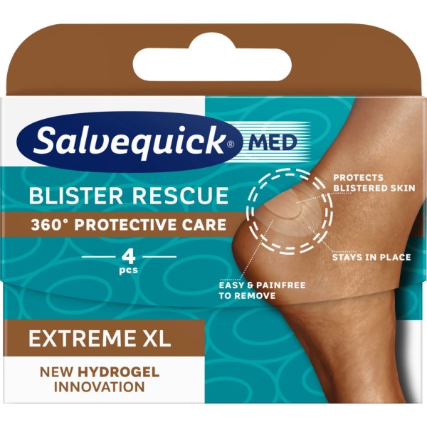 Salvequick MED Blister Rescue Extreme XL 4 st