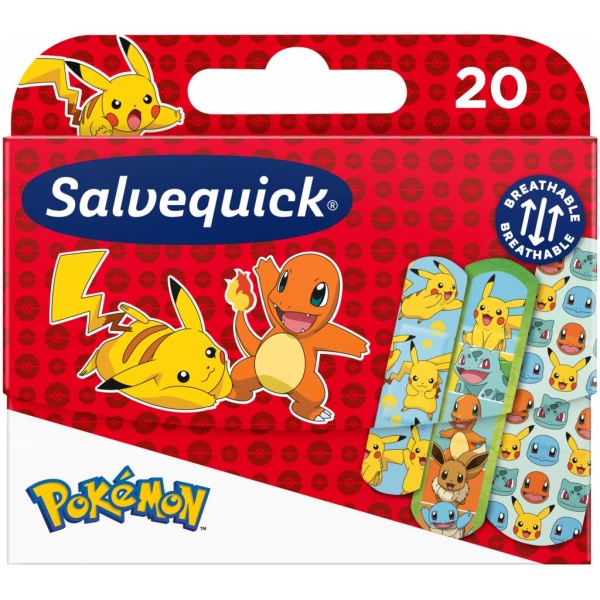 Salvequick Pokémon Plåster 20 st