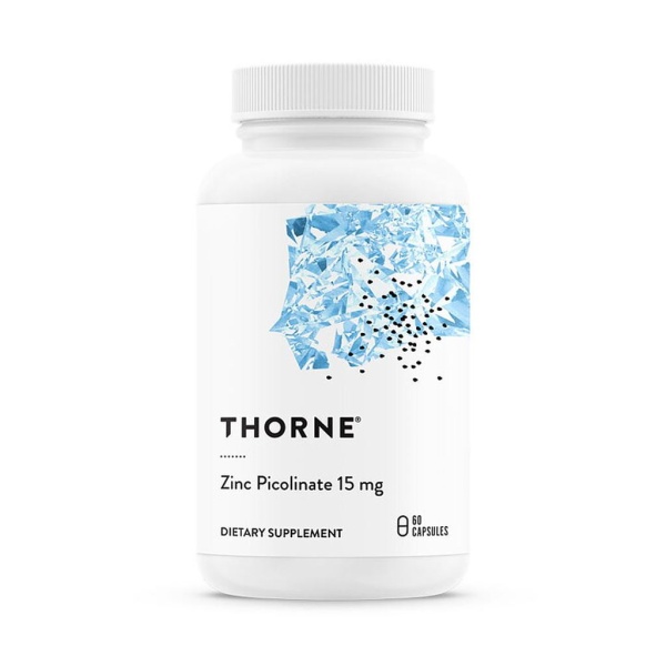 THORNE Zinc Picolinate 15 mg 60 kapslar