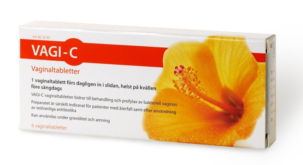 Vagi-C vaginaltablett 250 mg 6 st
