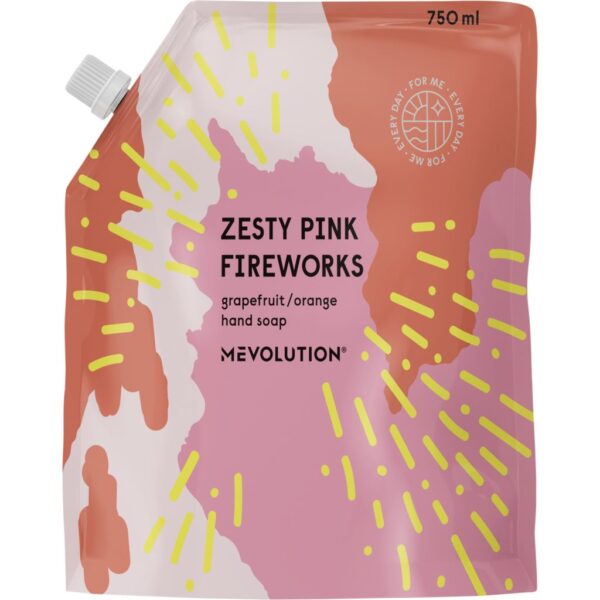 Mevolution Handtvål Zesty Pink Refill 750ml