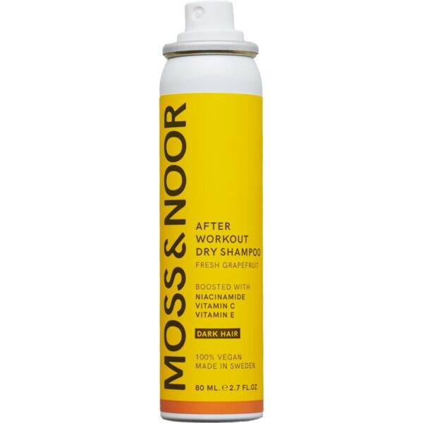 Moss & Noor After Workout Dry Shampoo Dark Hair Pocket Size 80 ml