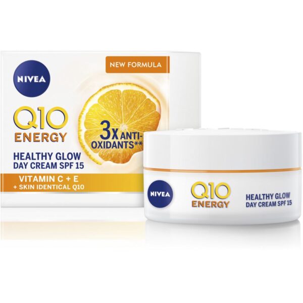NIVEA Q10 Plus Energy Healthy Glow Day Cream SPF15 50ml