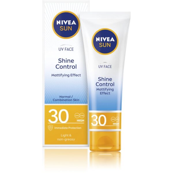 NIVEA SUN UV Face SPF30 Shine Control Cream 50 ml