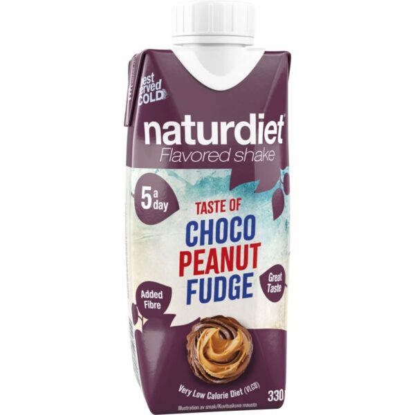 Naturdiet Choco Peanut Fudge 330 ml