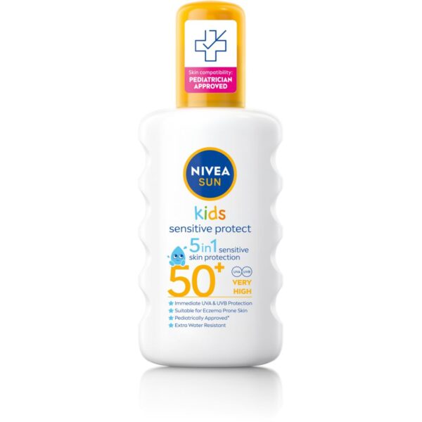 Nivea SUN Kids Sensitive Protect SPF50+ Sun Spray 200 ml