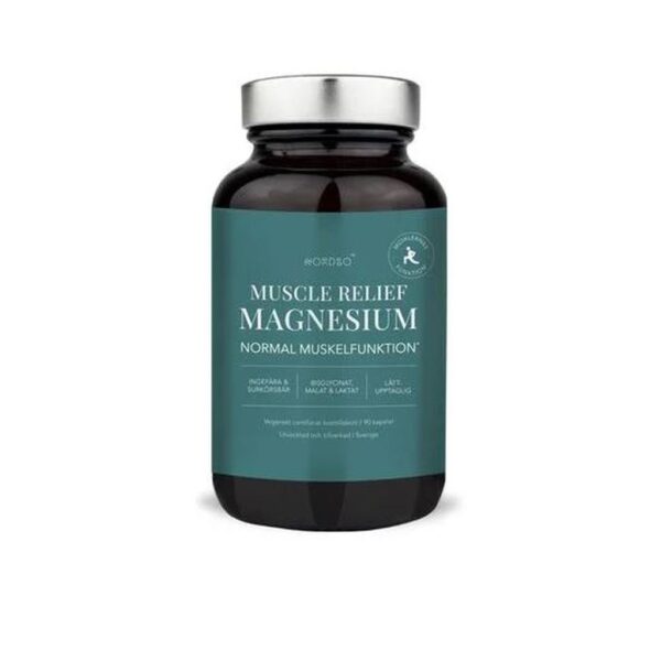 Nordbo Muscle Relief Magnesium 90 kapslar