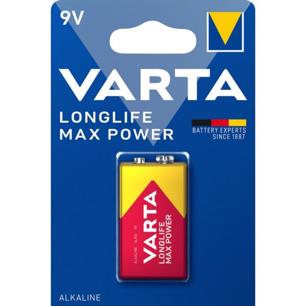 Varta Longlife Max Power 9V 1st