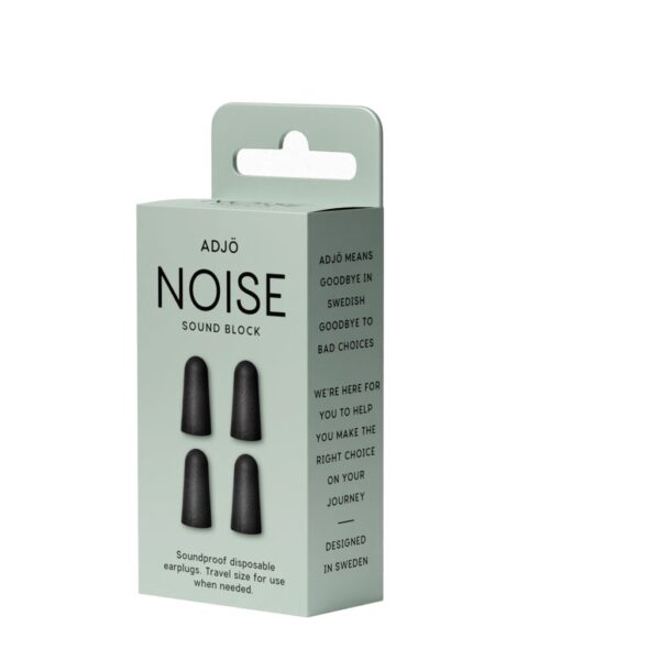 ADJÖ NOISE Sound Block Earplugs 4-pack