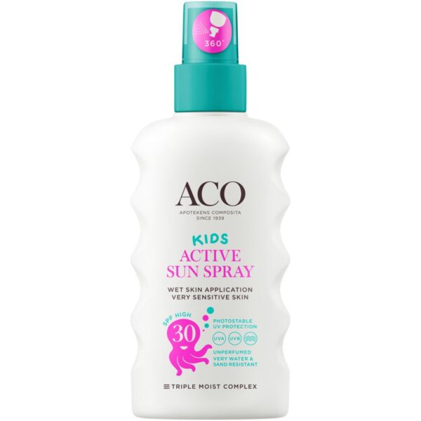 Aco Sun Kids Pump Spray SPF30 Solskydd Barn 175 ml