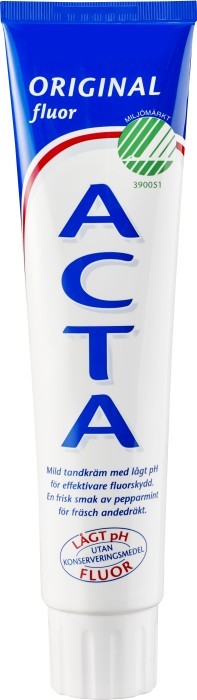 Acta Tandkräm Original 125 ml