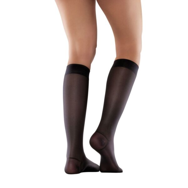Mabs Nylon Knee Wide Stödstrumpor Black XL
