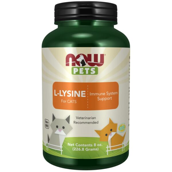 NOW PETS L-LYSINE POWDER 227g