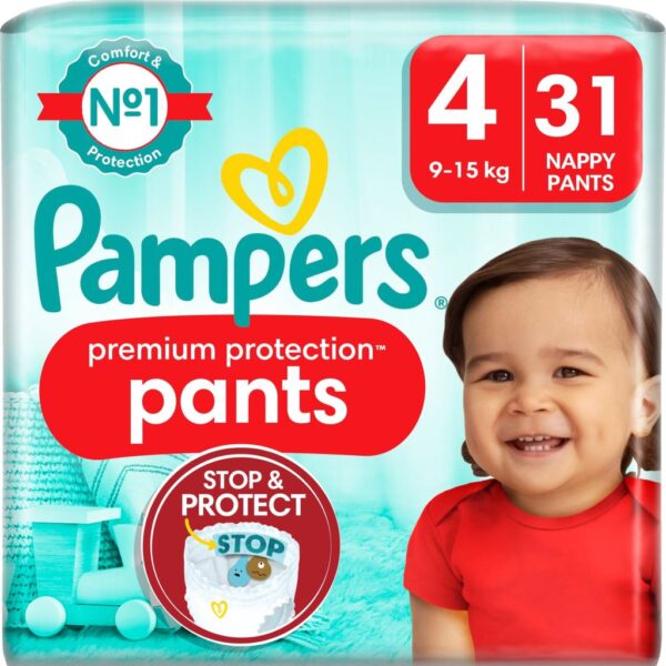 Pampers Premium Protection Pants S4 (9-15kg) 31 st